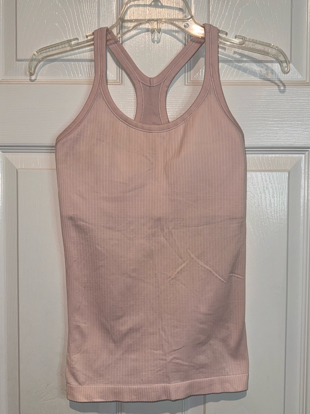 Lululemon Women Pink Peony Ebb to Street Tank II Racerback. Size 6